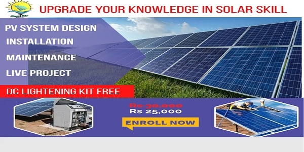 Job Oriented Solar Course